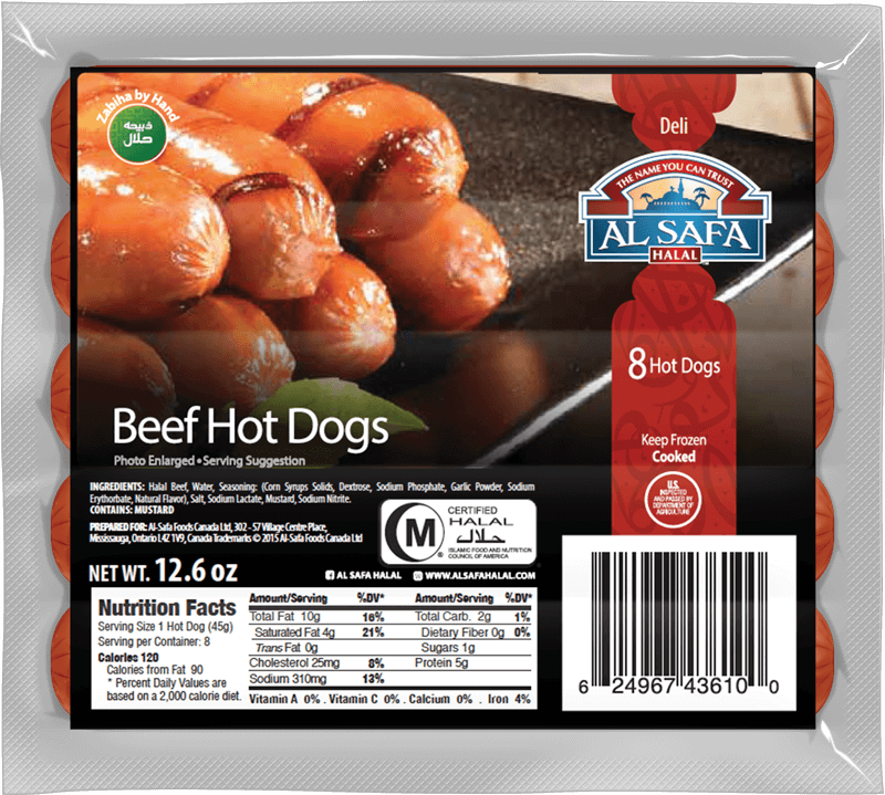 Beef Hot Dogs - Click Image to Close